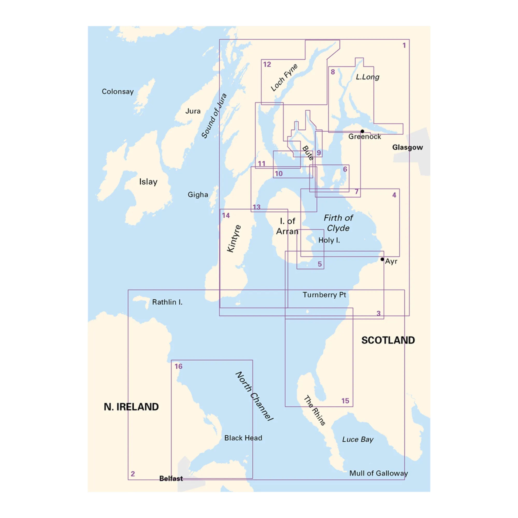 2900 Firth of Clyde Chart Pack