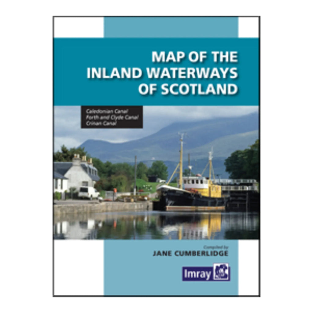 Imray Map of the Inland Waterways of Scotland (2nd Edition)