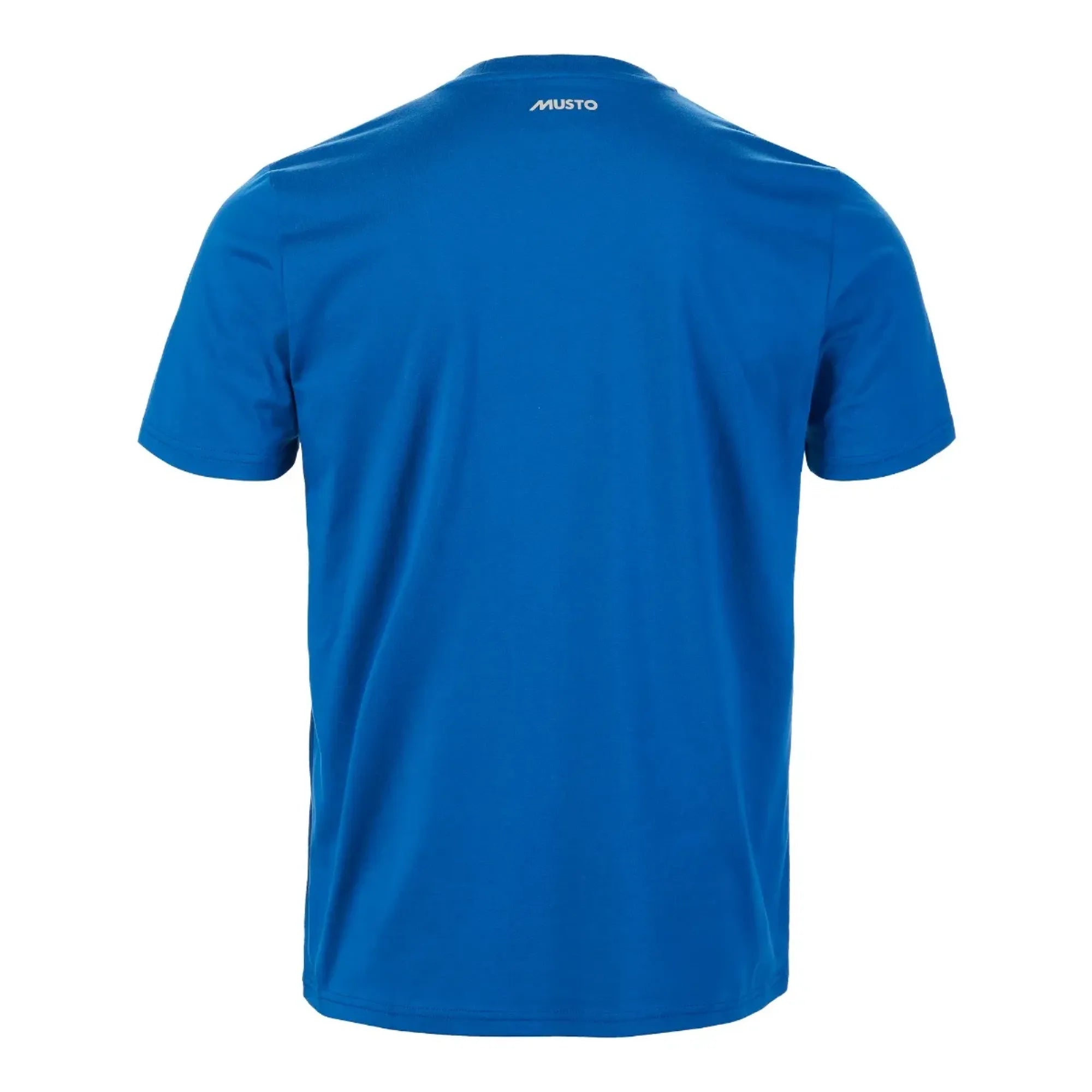 Men's Musto Logo T-Shirt - Aruba Blue