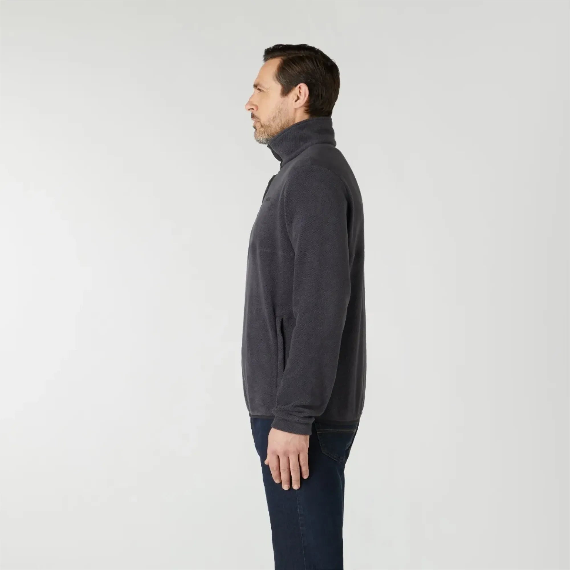 Men's Classic Fleece Pullover - Carbon