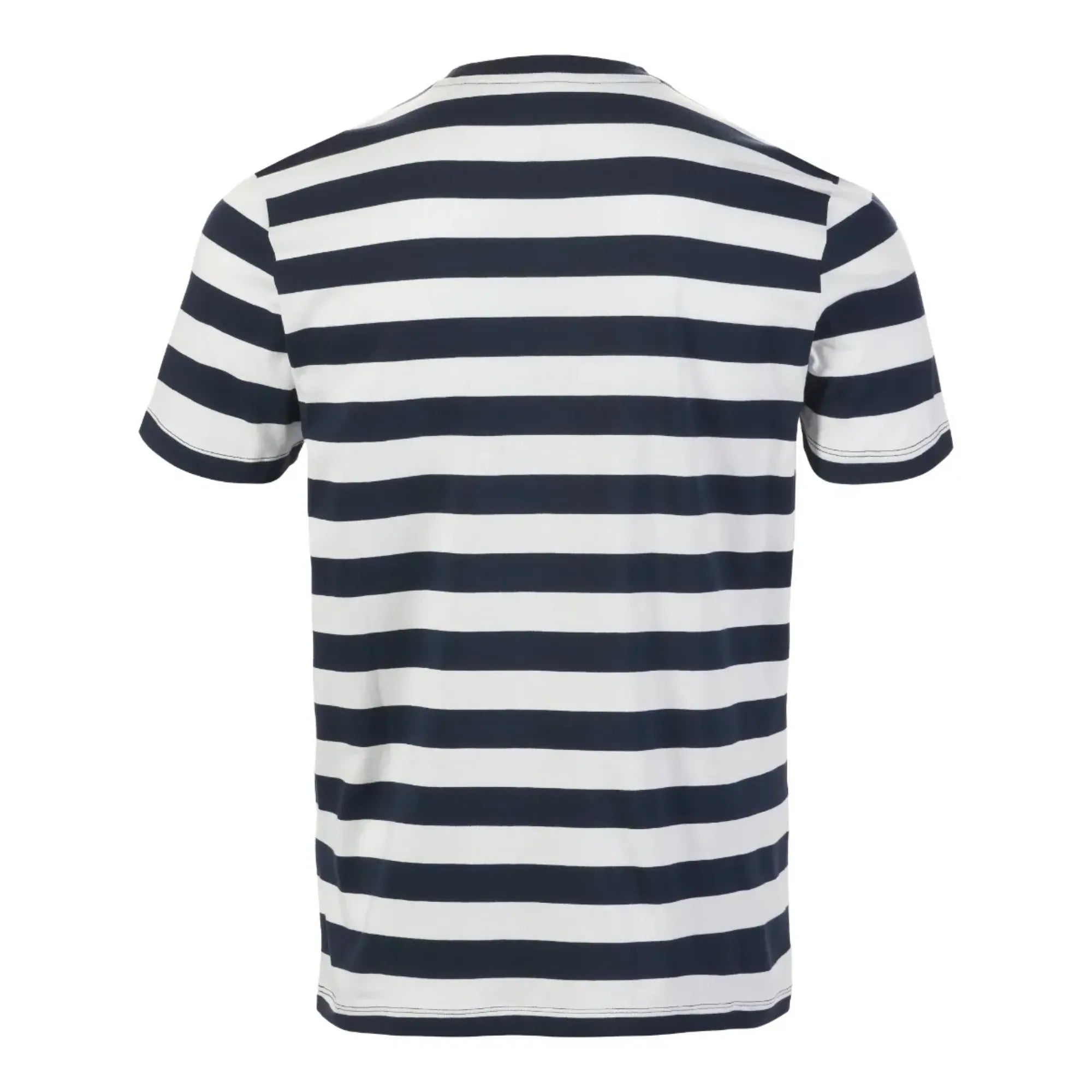 Men's Classic Striped Short Sleeve T-Shirt - Navy/White