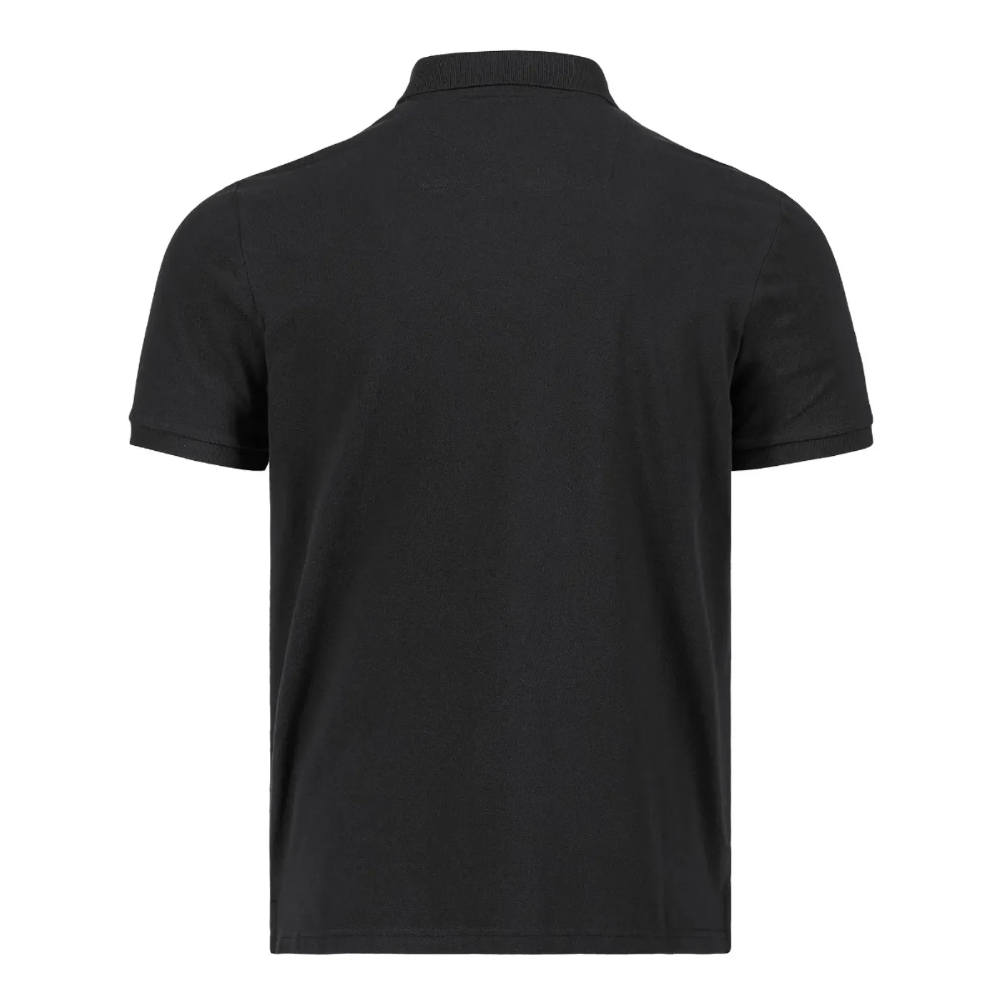 Men's Essential Pique Polo Shirt - Black