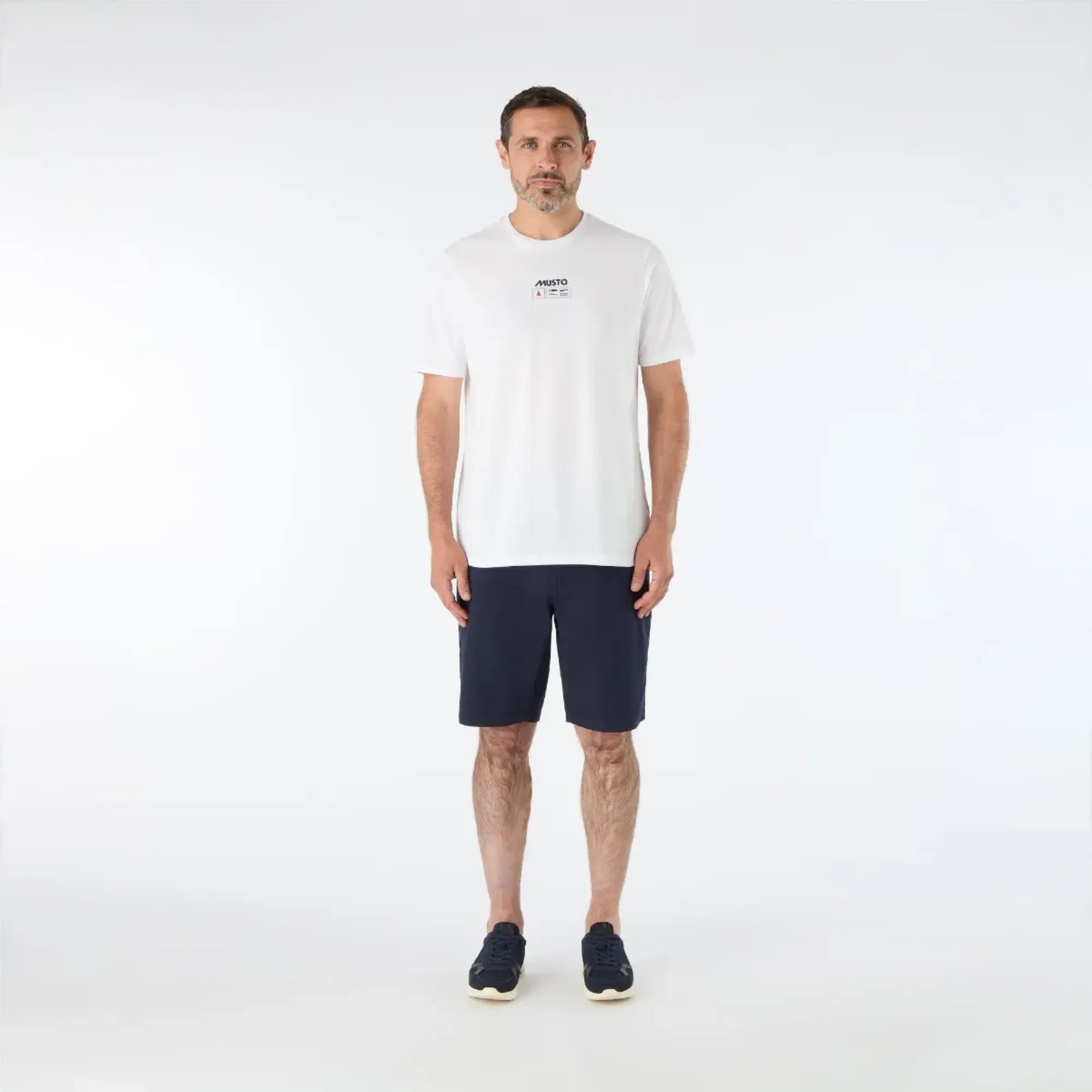 Men's Flag Short Sleeve T-Shirt - White