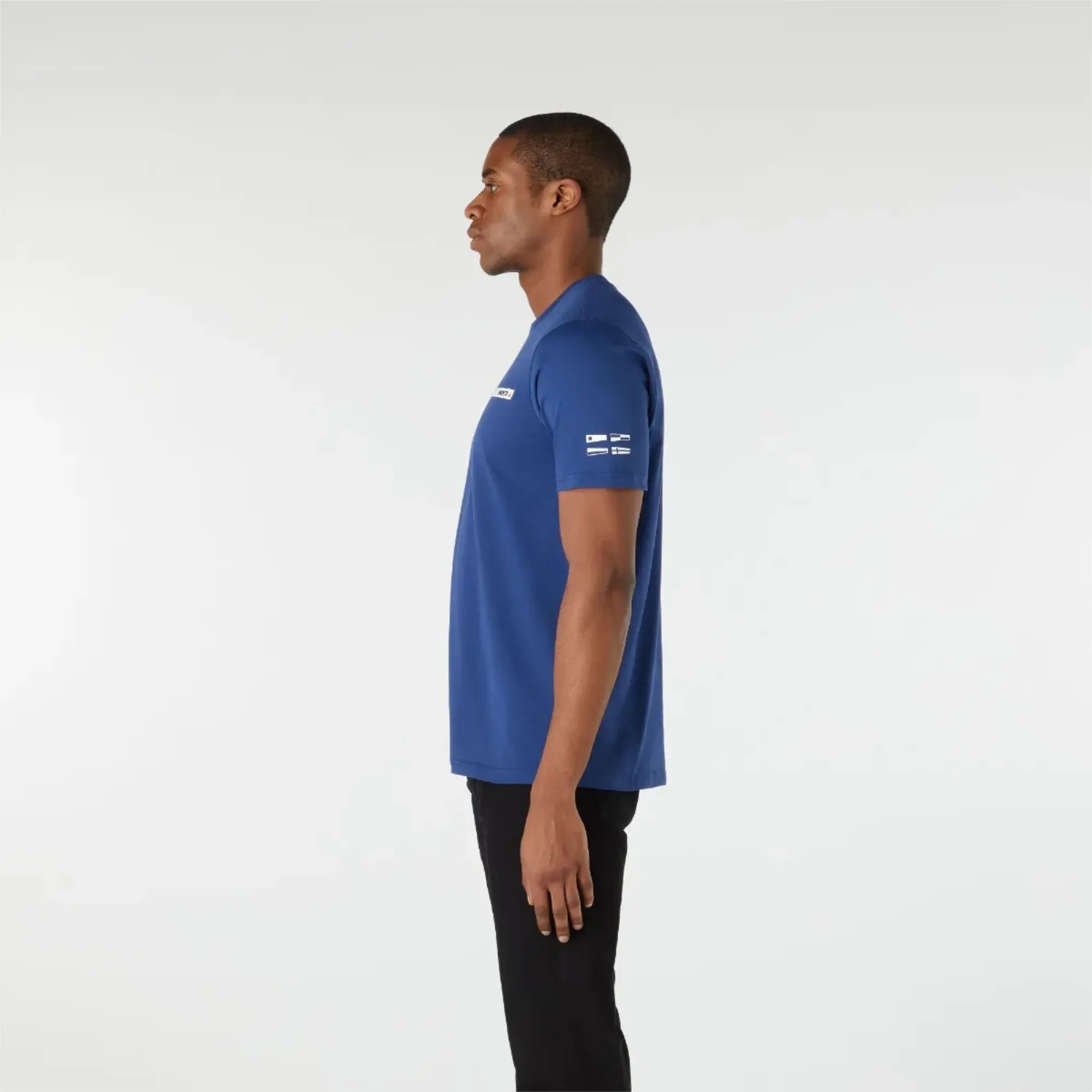 Men's Nautic Short Sleeve T-Shirt 2.0 - Blue Print