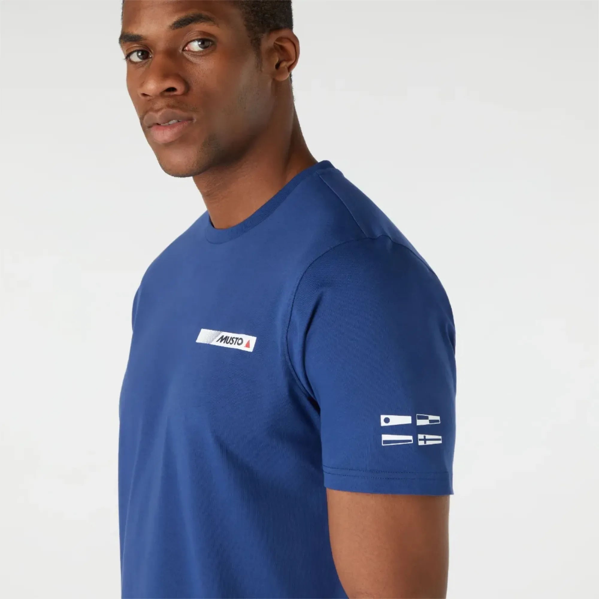 Men's Nautic Short Sleeve T-Shirt 2.0 - Blue Print