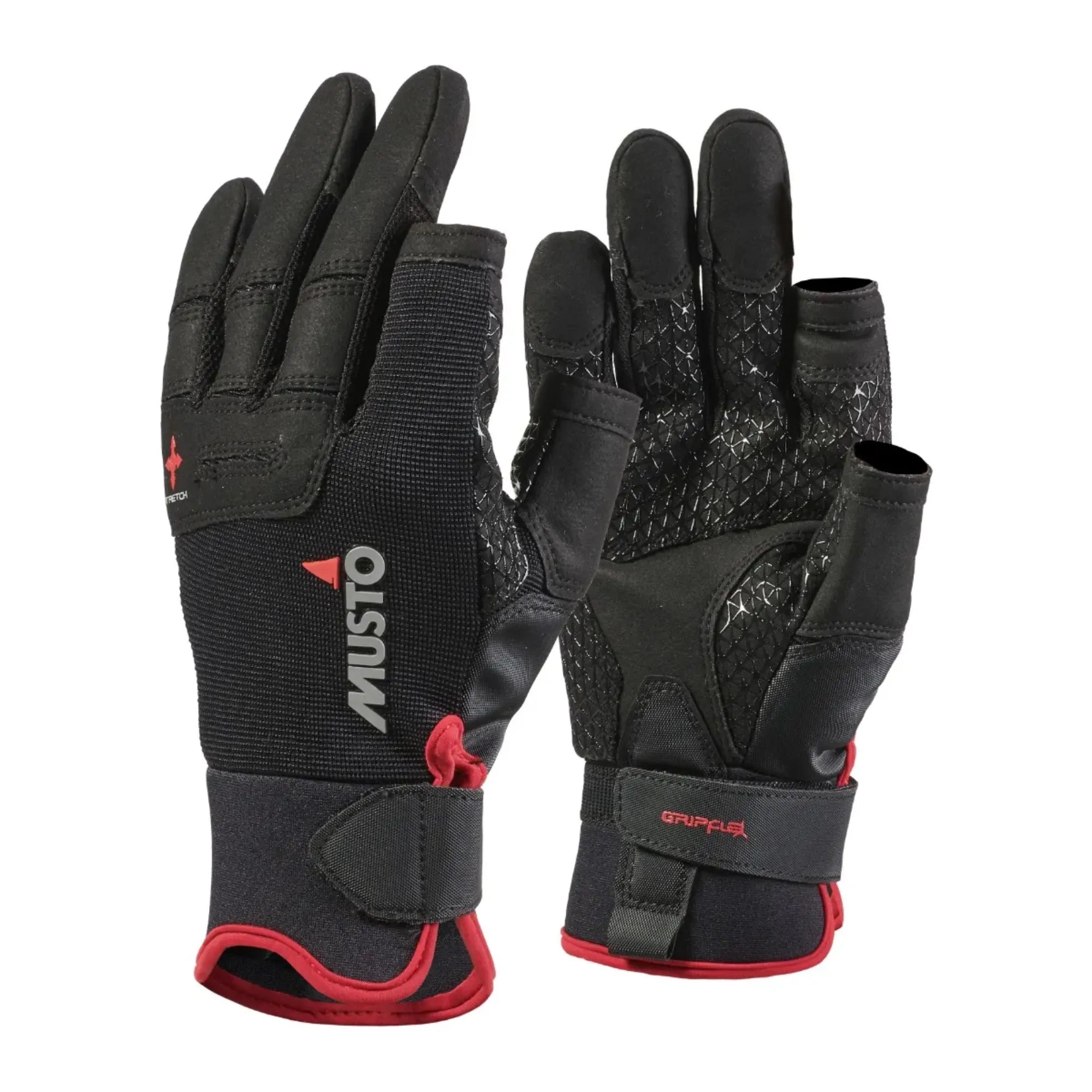 Performance Long Finger Glove - Black