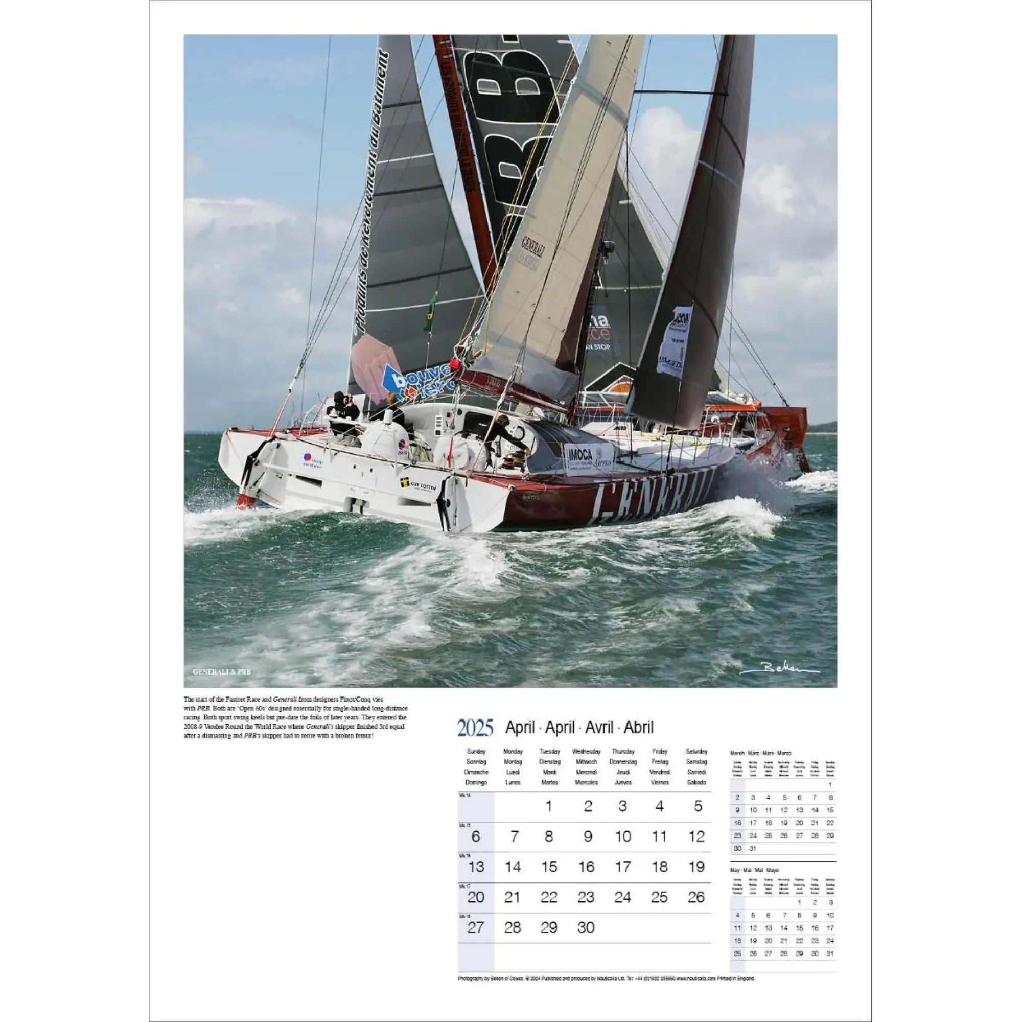 Beken of Cowes 2025 Yachting Calendar