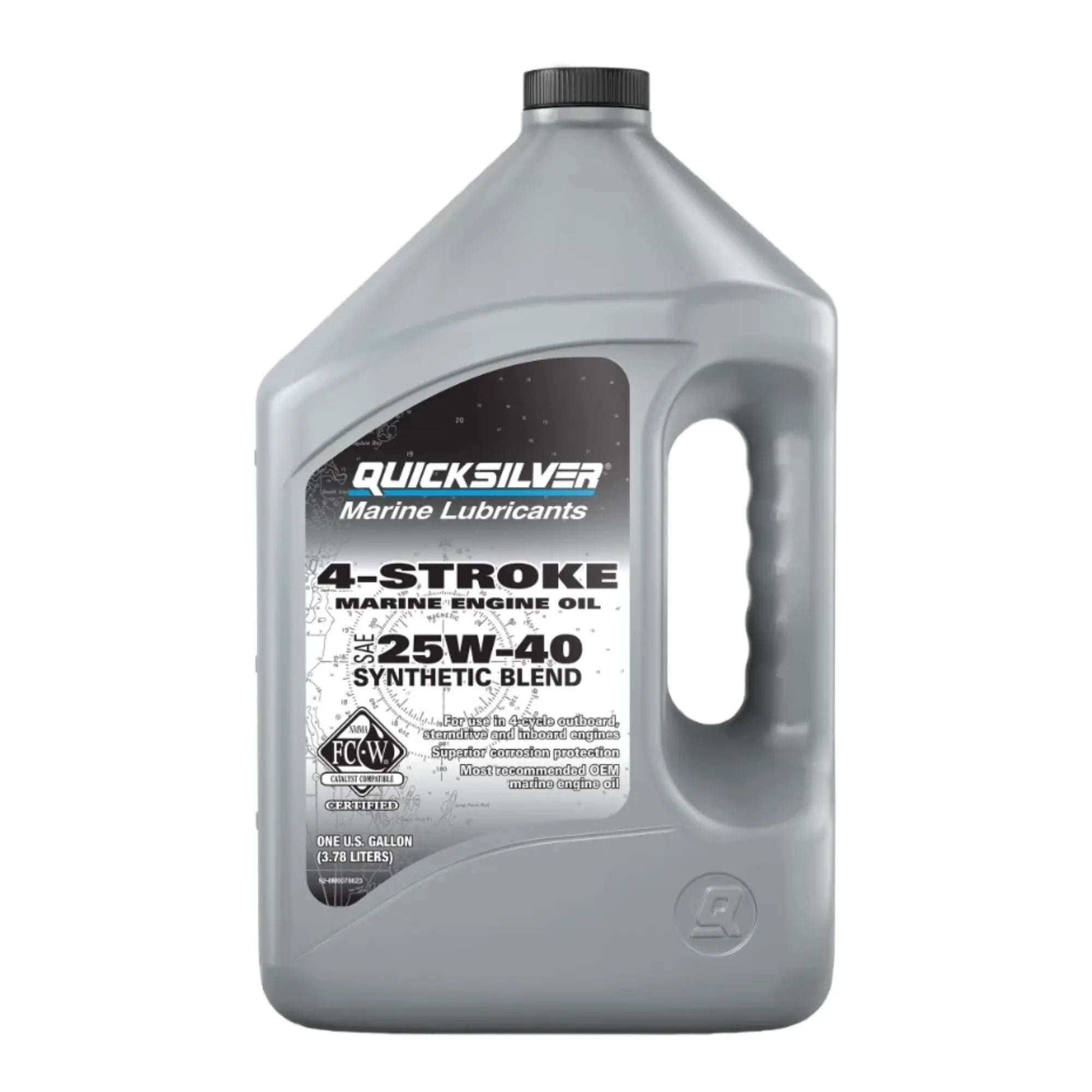 4-Stroke 25W-40 Synthetic Marine Engine Oil