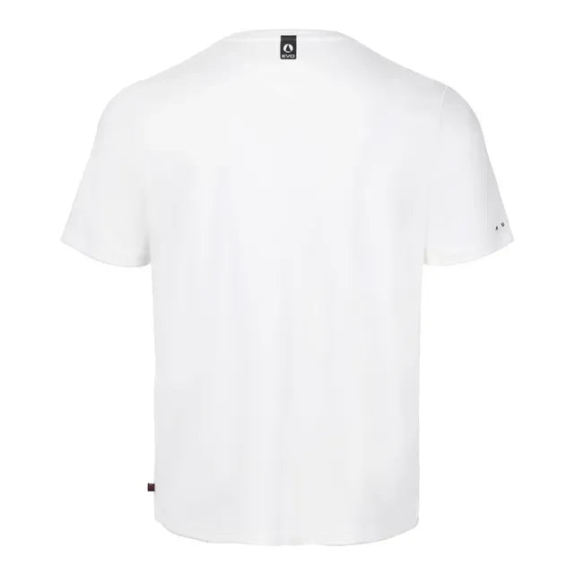 Evo Crew Sunblock Short Sleeve Tee - White