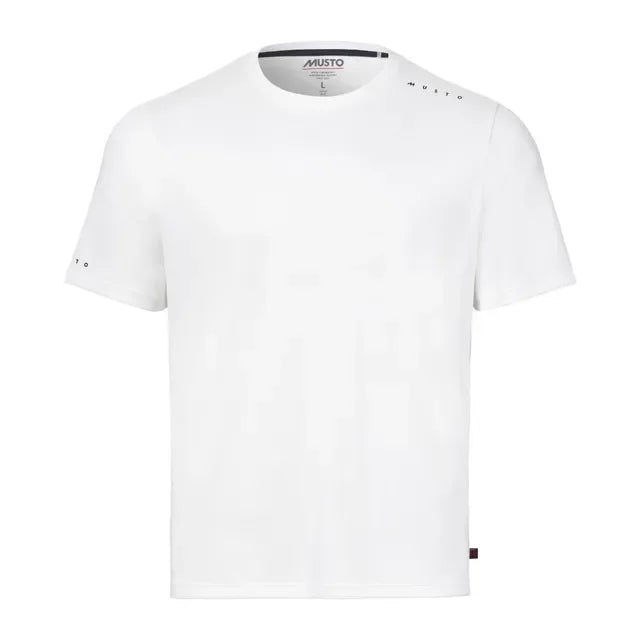 Evo Crew Sunblock Short Sleeve Tee - White