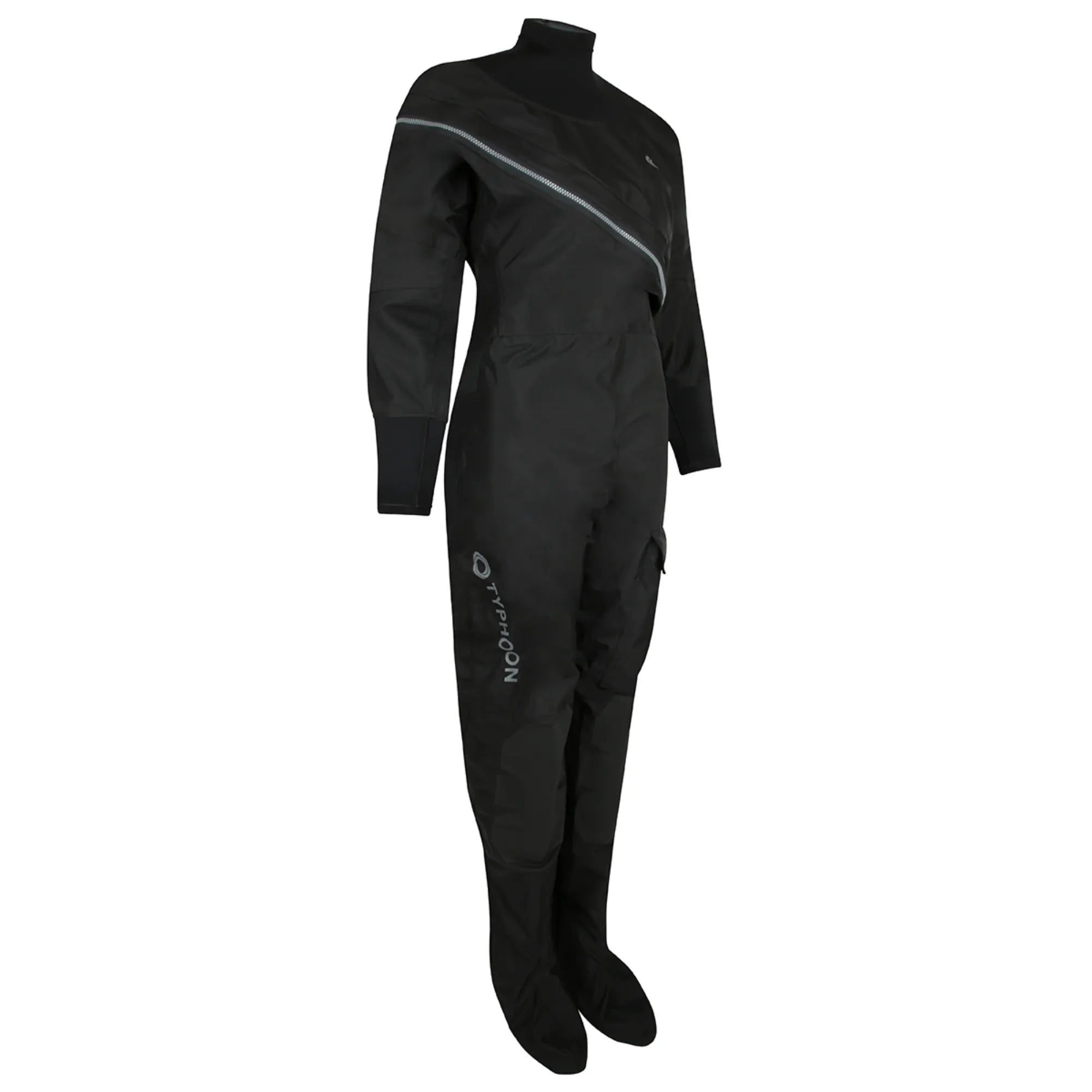 Womens Ezeedon 2.0 Front Entry Drysuit - Black