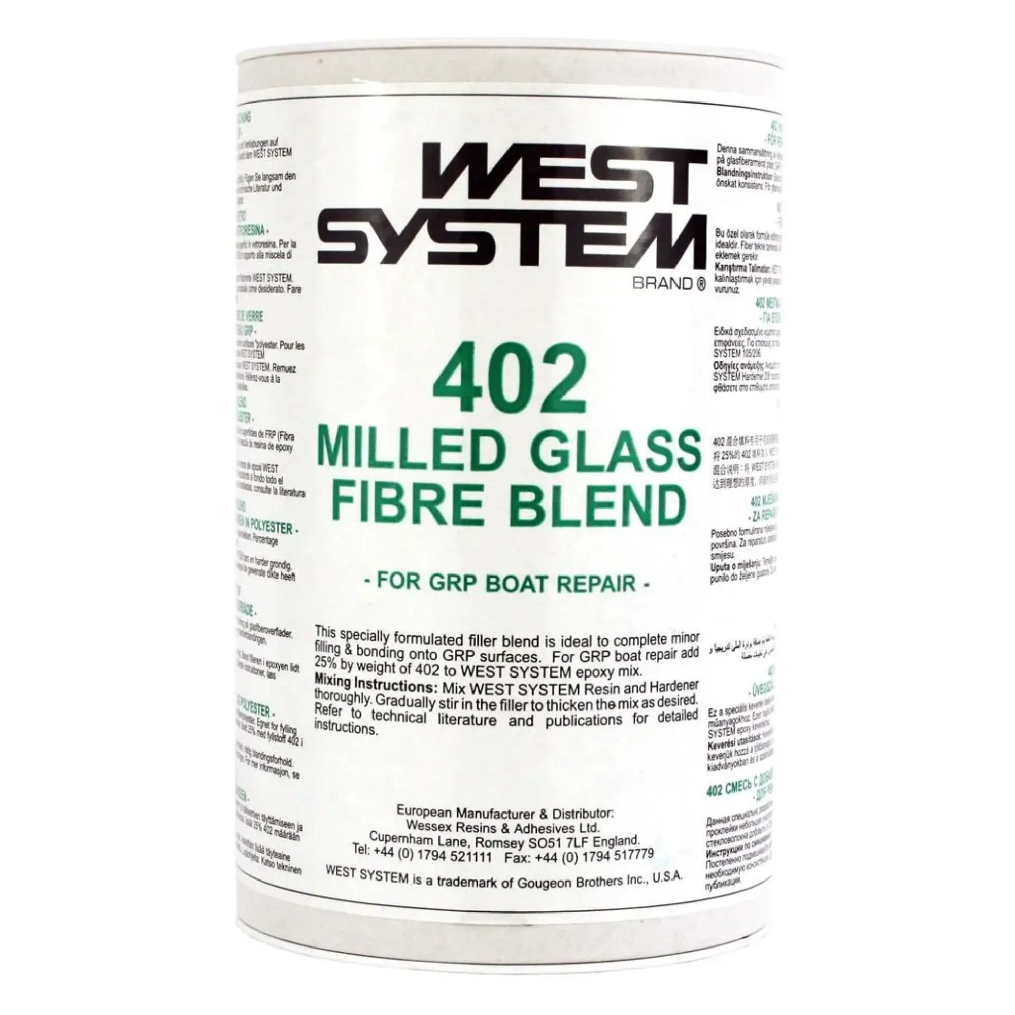 402 Milled Glass Fibre Blend