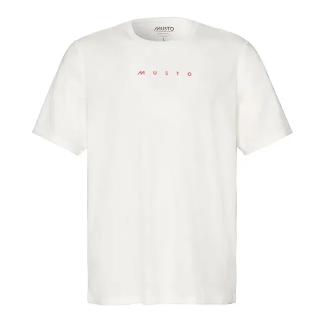 Mens Evo Sunblock Yacht Short Sleeve Tee - White